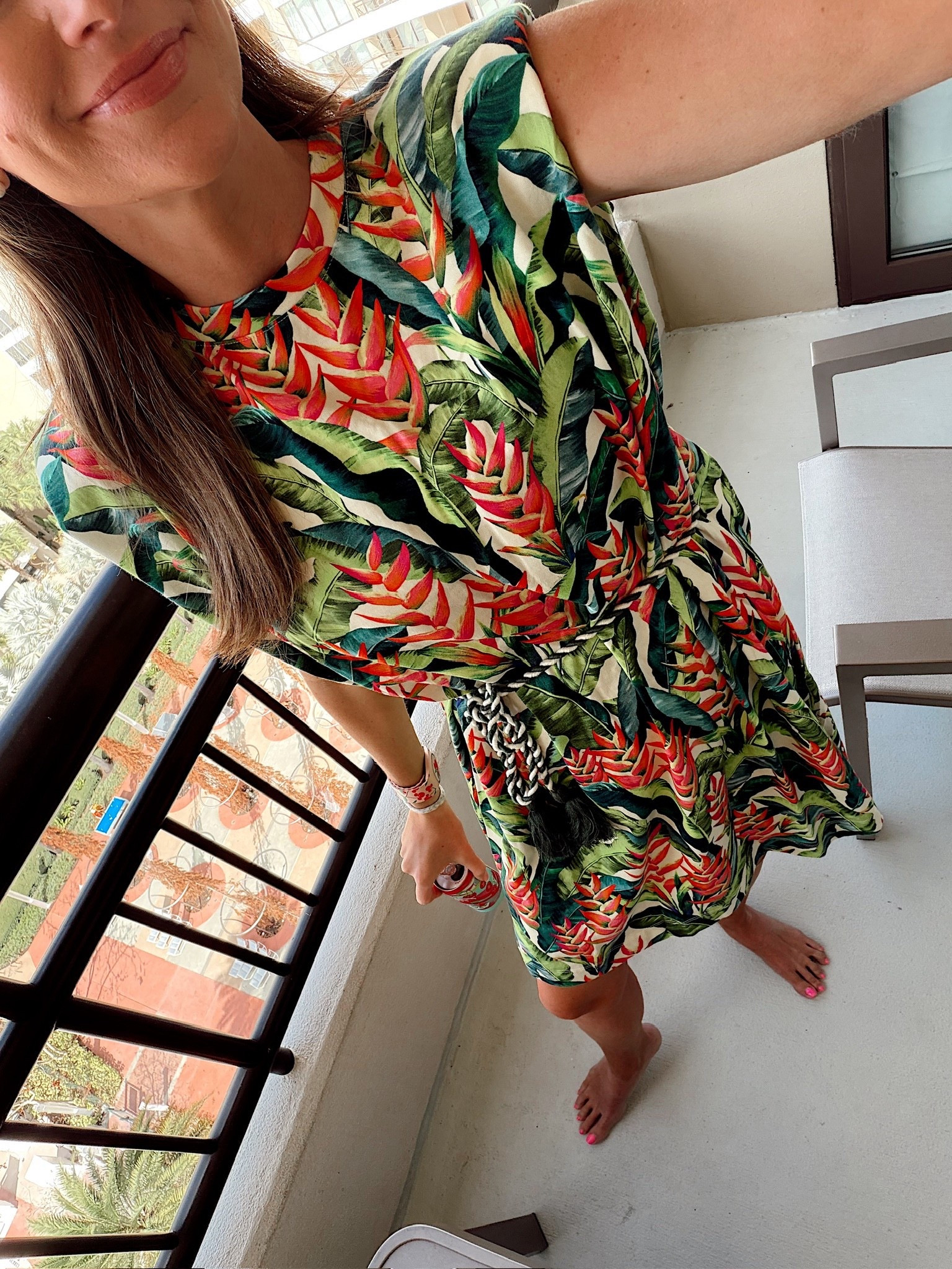 Resort lounging in this cute and comfy dress in a small  - fits tts.

#LTKootd #LTKSeasonal #LTKTravel