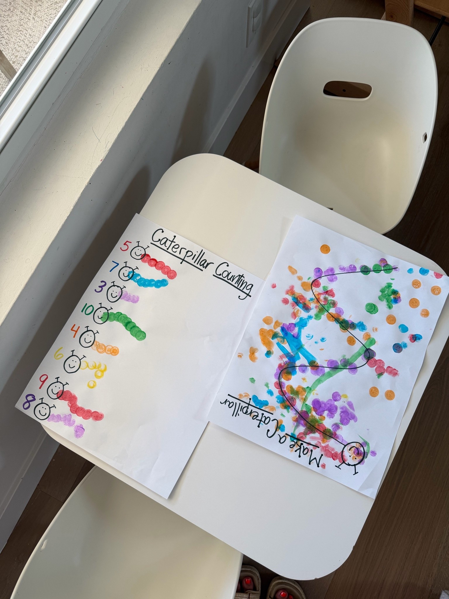 An easy hands on math activity! All you need is paper and dot markers!

#LTKmomlife #LTKKids