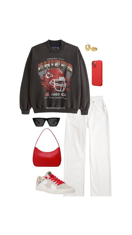 Kansas City chiefs Super Bowl outfit idea 

Football game outfit idea 

#LTKitbag #LTKstyletip #LTKshoecrush