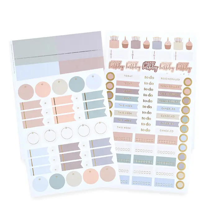Canvas Assorted LifePlanner™ Sticker Pack | Erin Condren | Erin Condren