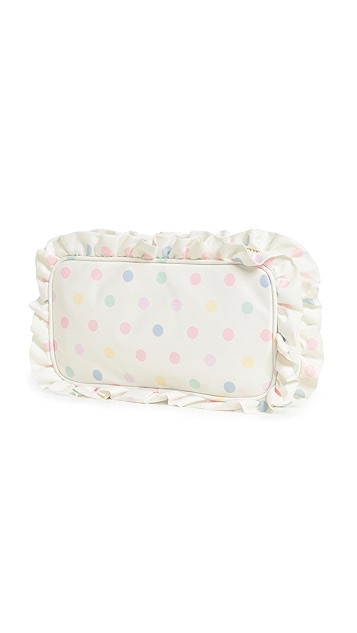 Polka Dot Ruffle Small Pouch | Shopbop