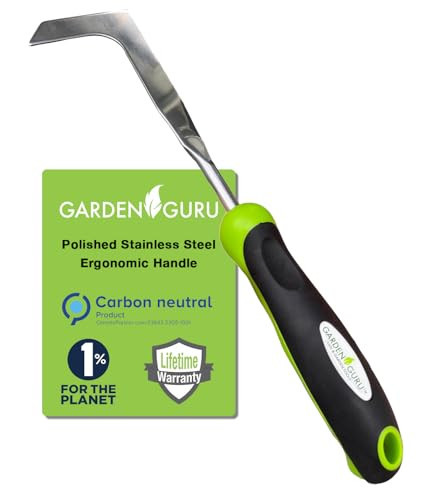 Garden Guru Patio Crack Weeder Tool with Ergonomic Handle – Stainless Steel Weed Puller for Patio Sidewalk Driveway Cracks | Rust Resistant | Amazon (US)