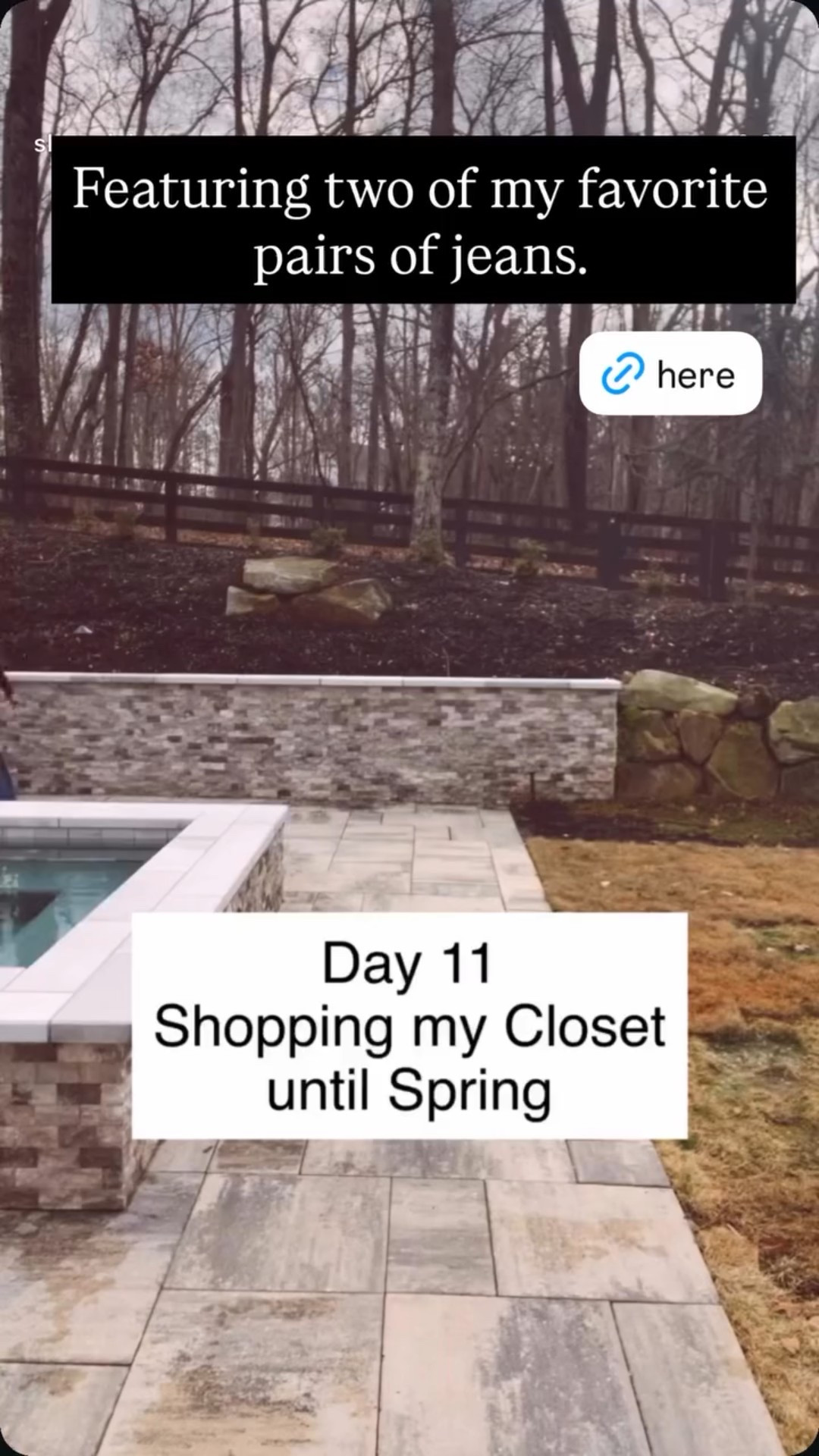 Featuring two of my favorite pairs of jeans.