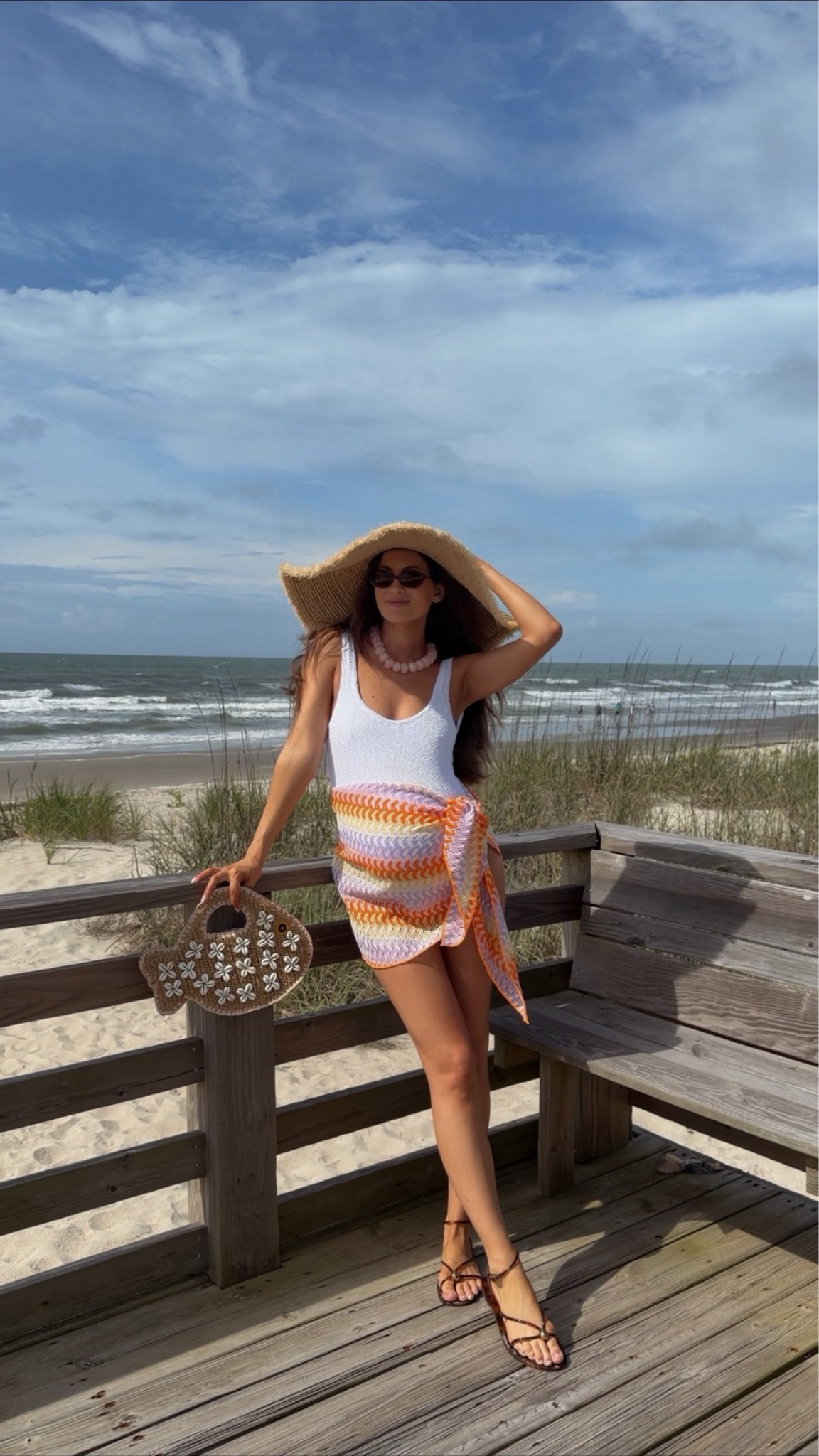 Today’s beach look 37 weeks pregnant! This swimsuit is one sizes fits all 🤍

#LTKootd #LTKBump #LTKTravel