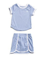 Little Girls 2pc Tee And Skort Set | Kids' Sets | Marshalls | Marshalls