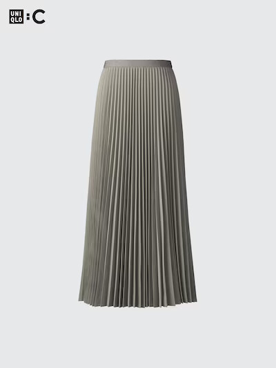Pleated Long Skirt | UNIQLO US | UNIQLO (US)