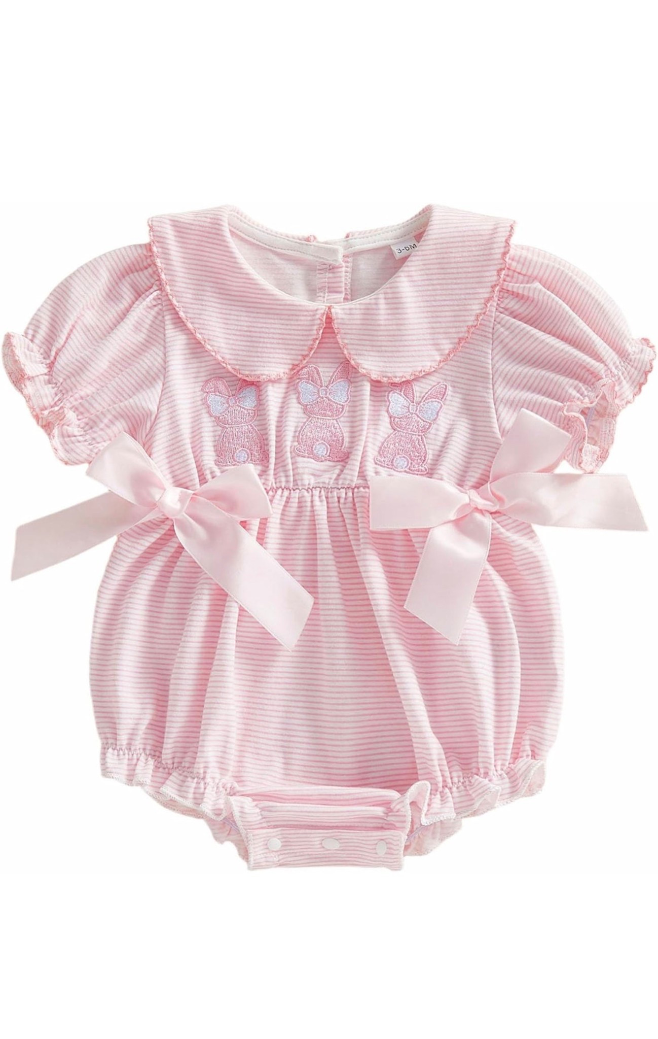 Cutest Easter rompers for baby girl. 

#LTKKids #LTKBaby #LTKSpringSale