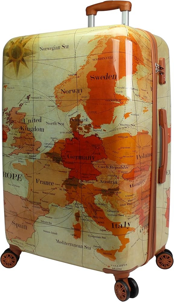 World Traveler Europe 28-Inch Expandable Spinner Luggage with TSA Lock | Amazon (US)