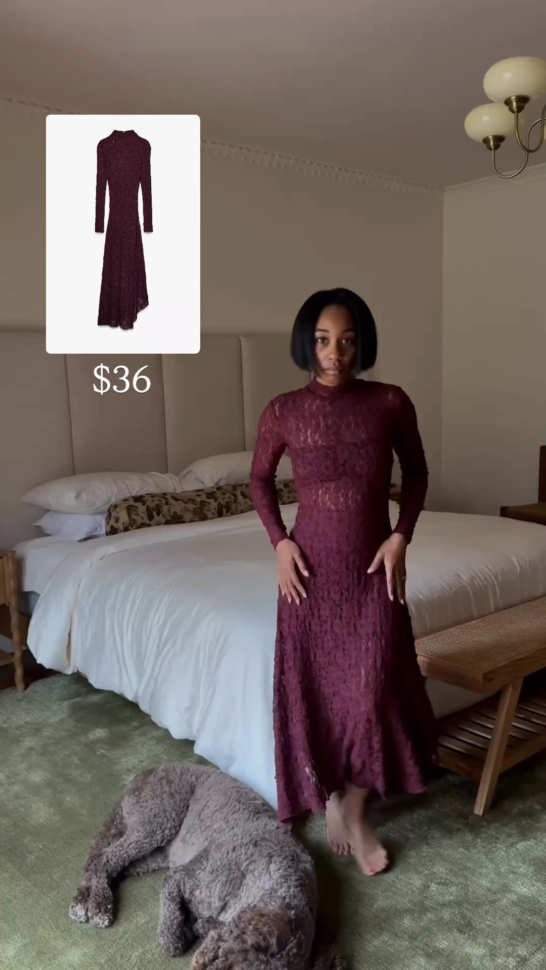 Lace midi dress - on sale 

#LTKStyleTip #LTKSaleAlert