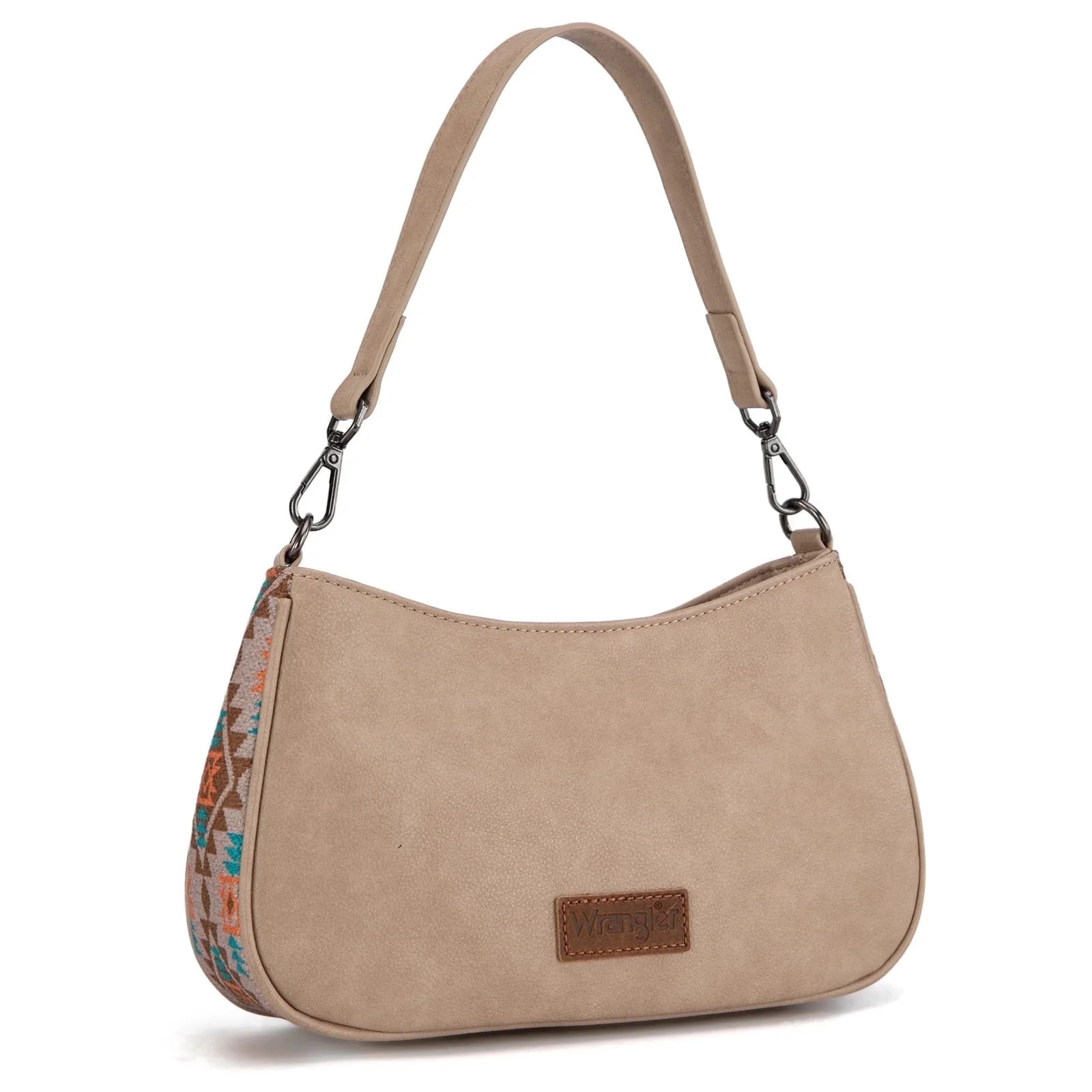 Wrangler Hobo Purse for Women Shoulder Purses Bag with Detachable Strap, Tan | Walmart (US)