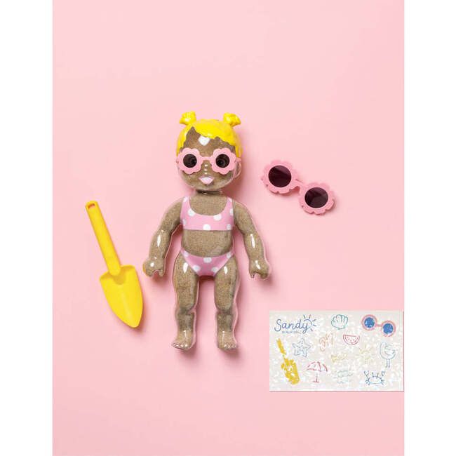 Sandy Beach Doll, Soft Pink | Maisonette