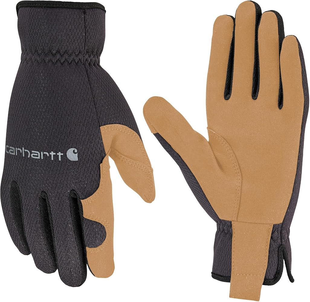 Carhartt mens High Dexterity Open Cuff Glove | Amazon (US)
