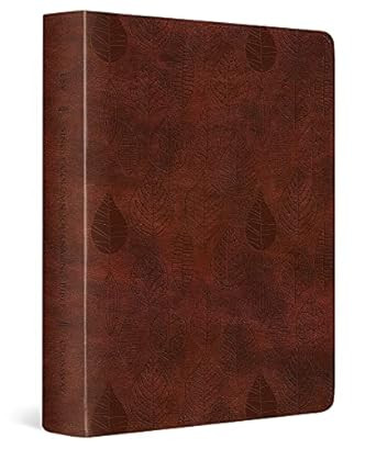 ESV Single Column Journaling Bible (TruTone, Chestnut, Leaves Design)     Imitation Leather – A... | Amazon (US)