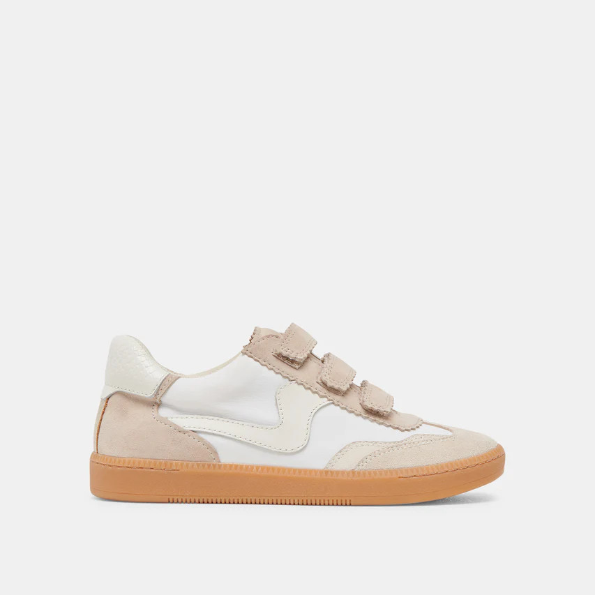 NOTICE VELCRO SNEAKERS IVORY MULTI NYLON | DolceVita.com
