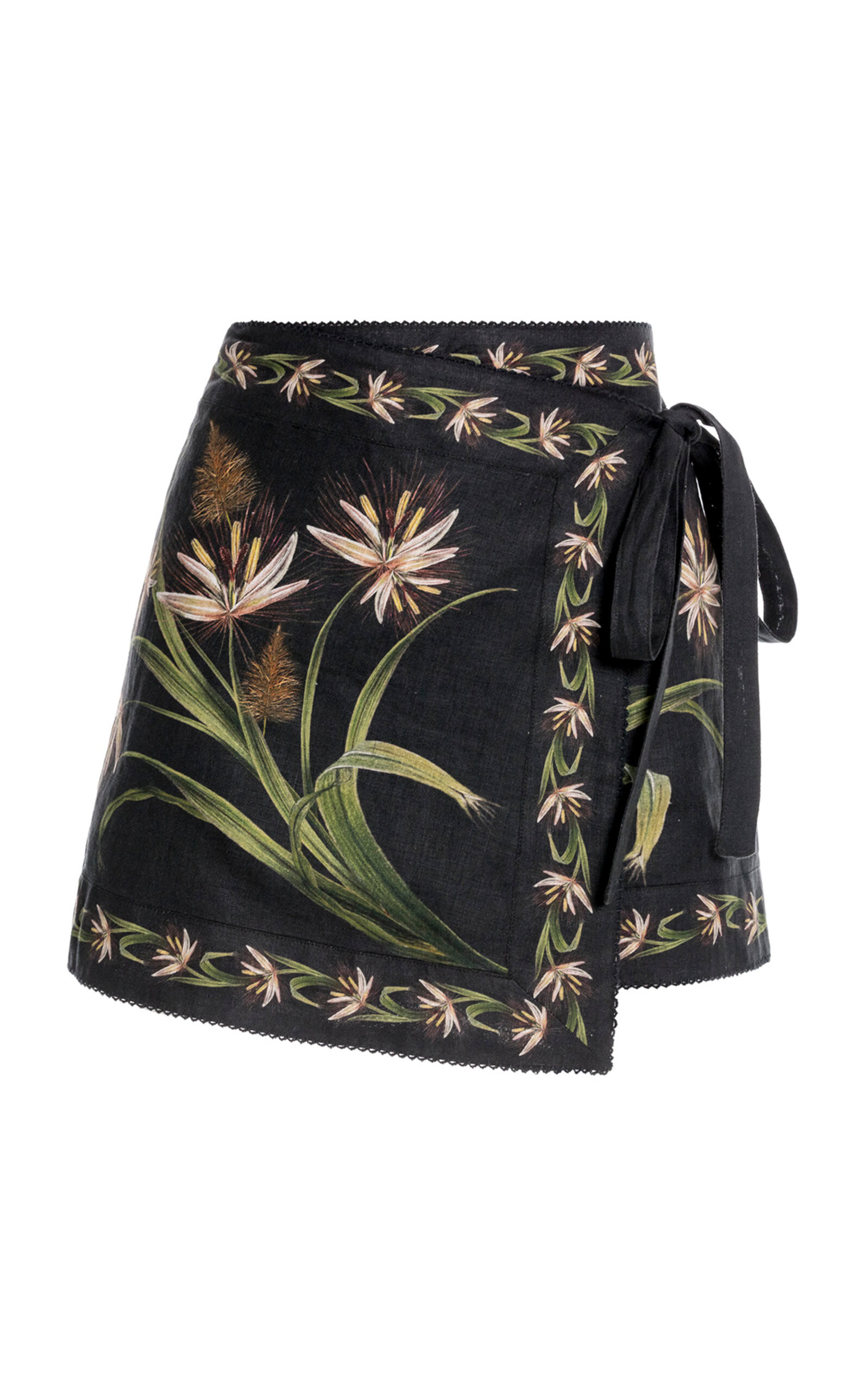 Agua by Agua Bendita Luna Azucar Linen Pareo - Moda Operandi | Moda Operandi (Global)