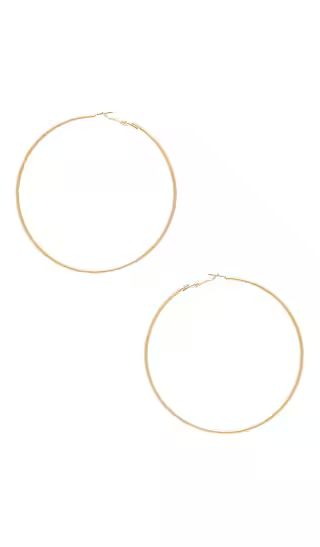 8 Other Reasons Koko Hoop in Gold | Revolve Clothing