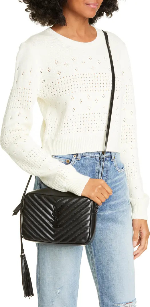 Lou Matelassé Calfskin Leather Camera Bag | Nordstrom