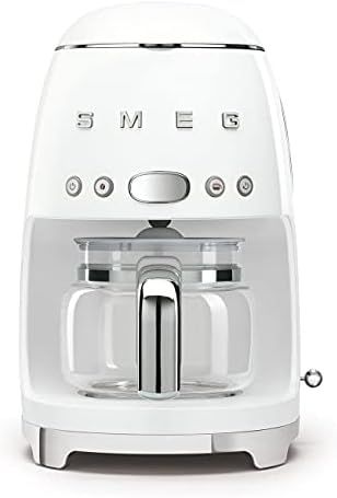 Smeg 50's Retro Style Aesthetic Drip Coffee Machine, White | Amazon (US)