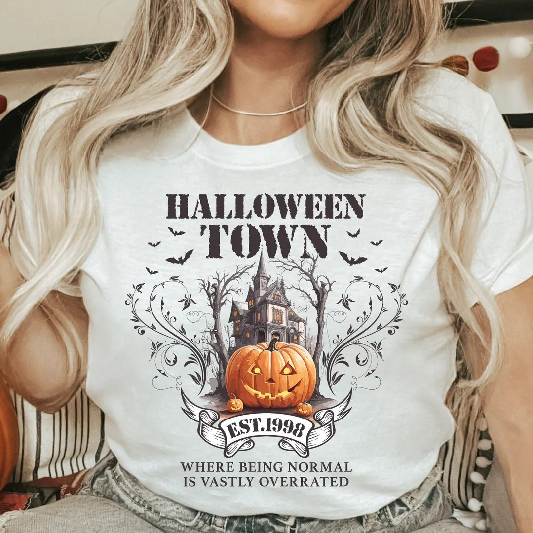 Halloweentown Est 1998 Sweatshirt, Halloweentown University, Retro Halloweentown Sweatshirt, Fall... | Etsy (US)