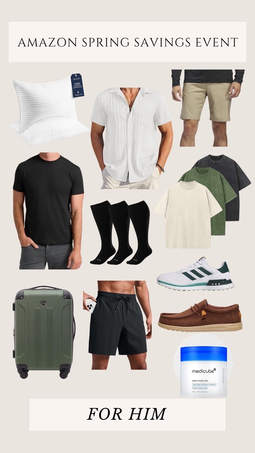 Amazon big spring sale finds for him! 

#LTKSaleAlert #LTKootd #LTKMens