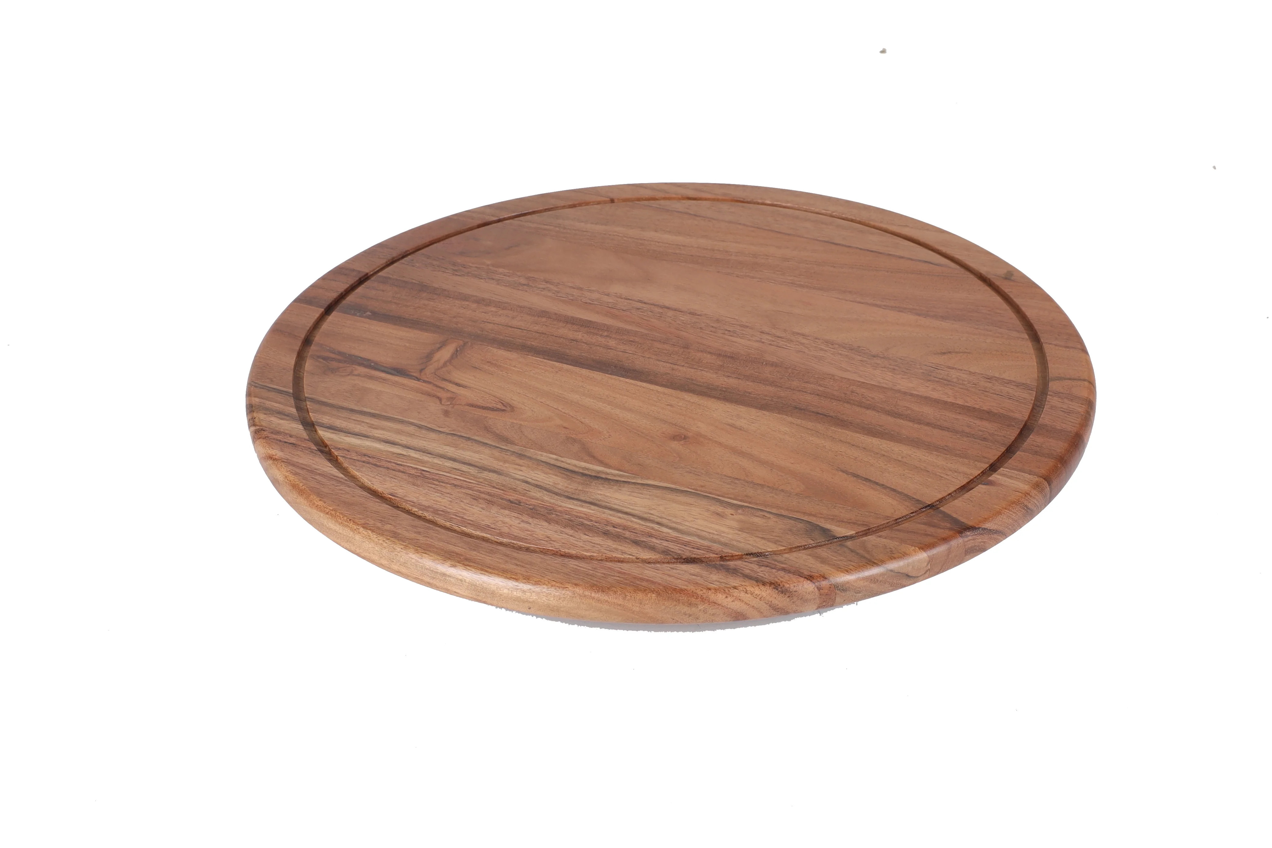 Better Homes & Gardens Acacia Wood 16 in Lazy Susan | Walmart (US)