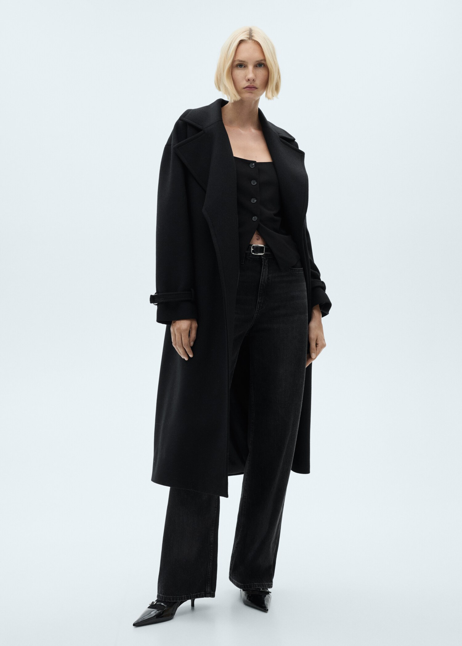 Vest buttons wide straps - Woman | MANGO USA | MANGO (US)