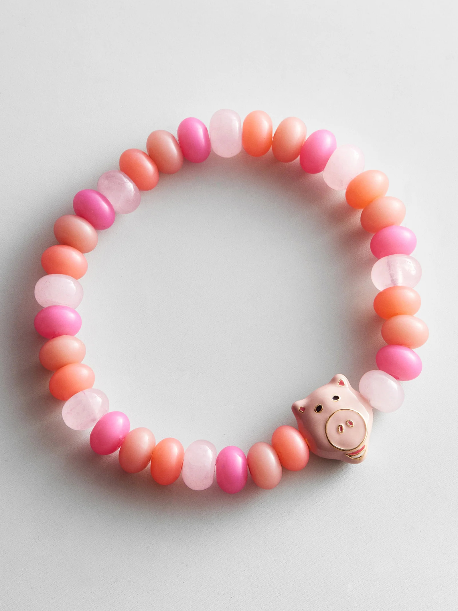 Disney Pixar Hamm Beaded Charm Bracelet - Hamm | BaubleBar