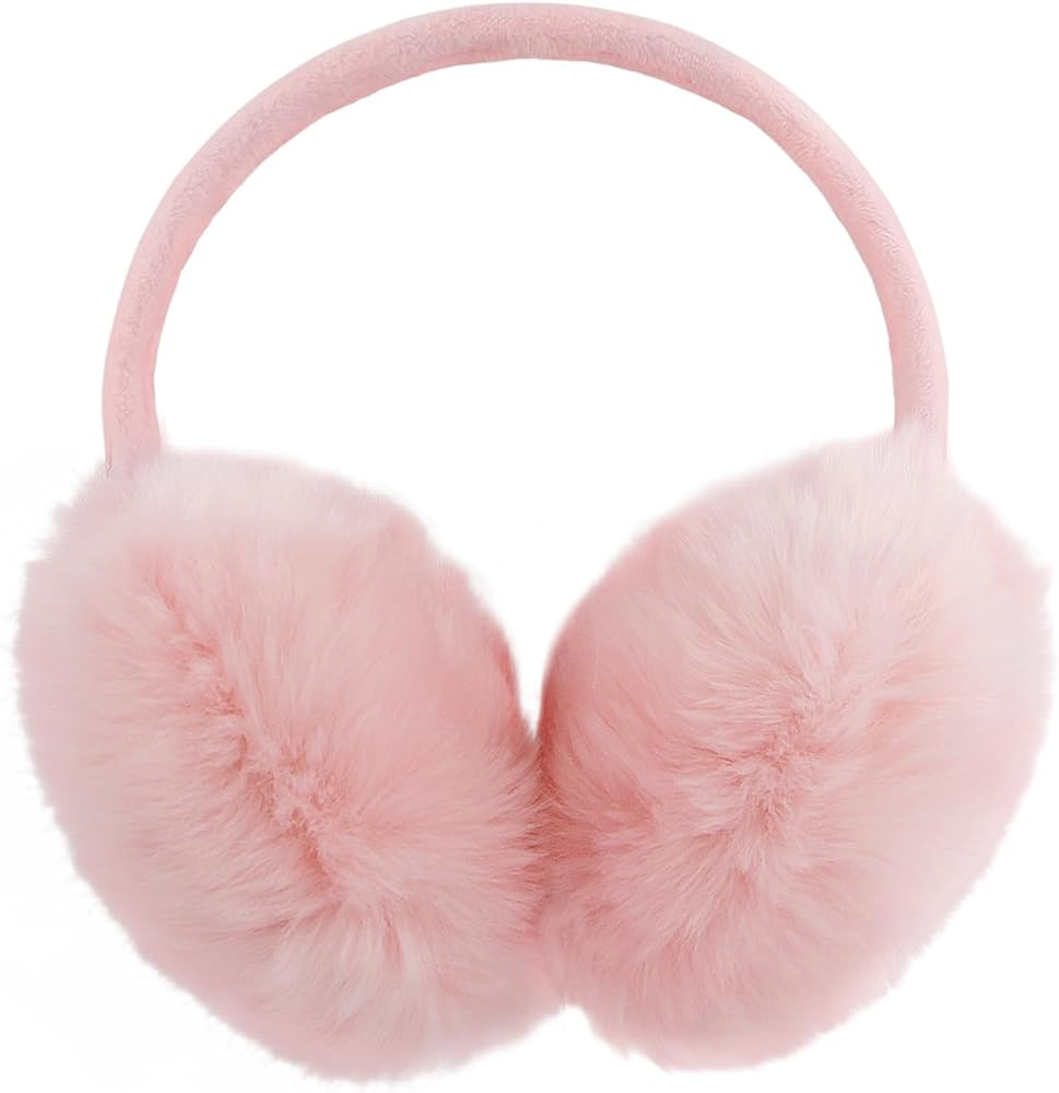 POXIMI Women Winter Earmuffs Girl Ski Adjustable Ear Covers for Cute Bow Ear Warmer Outdoor Earmu... | Amazon (US)