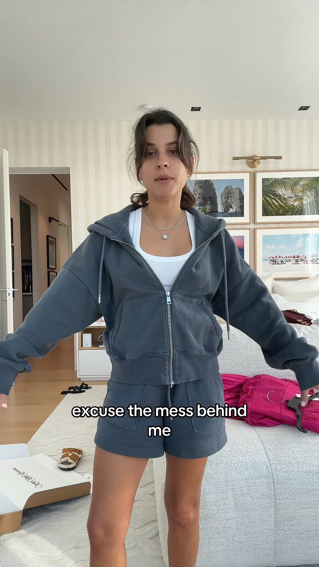 I’ve been wearing this indigo blue Abercrombie hooded sweat set for over two years on repeat and it’s still in great shape after SEVERALLLLL washes. Paired with one of my favorite white semi fitted Abercrombie tanks 

#LTKFindsUnder50 #LTKFindsUnder100 #LTKStyleTip