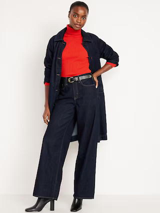 SoSoft Lite Rib Turtleneck Sweater | Old Navy (US)