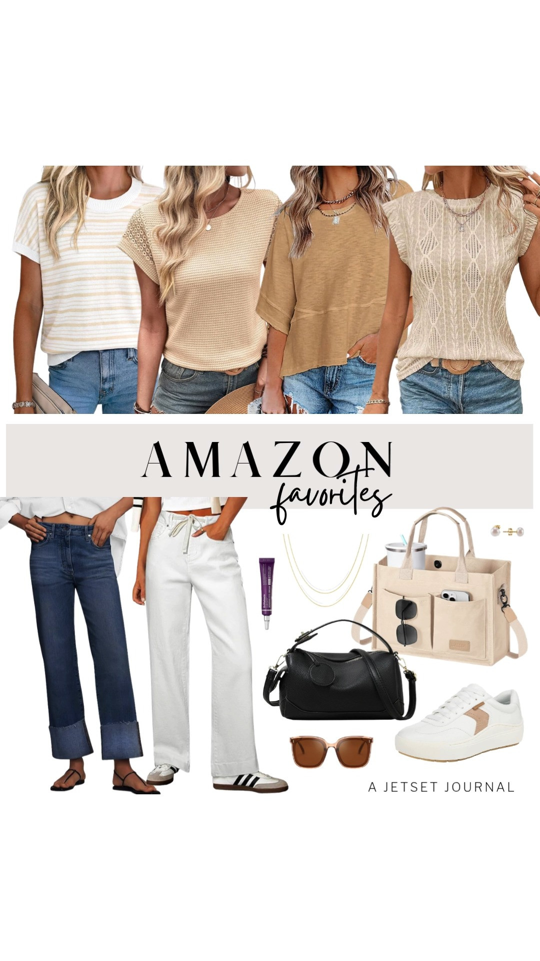 Currently obsessed with my latest Amazon Favorites! This cozy crewneck top from Sovelen looks great when paired with stretchy wide-leg jeans from KUNMI. These retro Dr. Scholl’s lace-up sneakers are perfect for outdoor activities or travel. Complete the look with these pearl stud earrings from PAVOI.

#LTKSeasonal #LTKSaleAlert #LTKTravel 

 