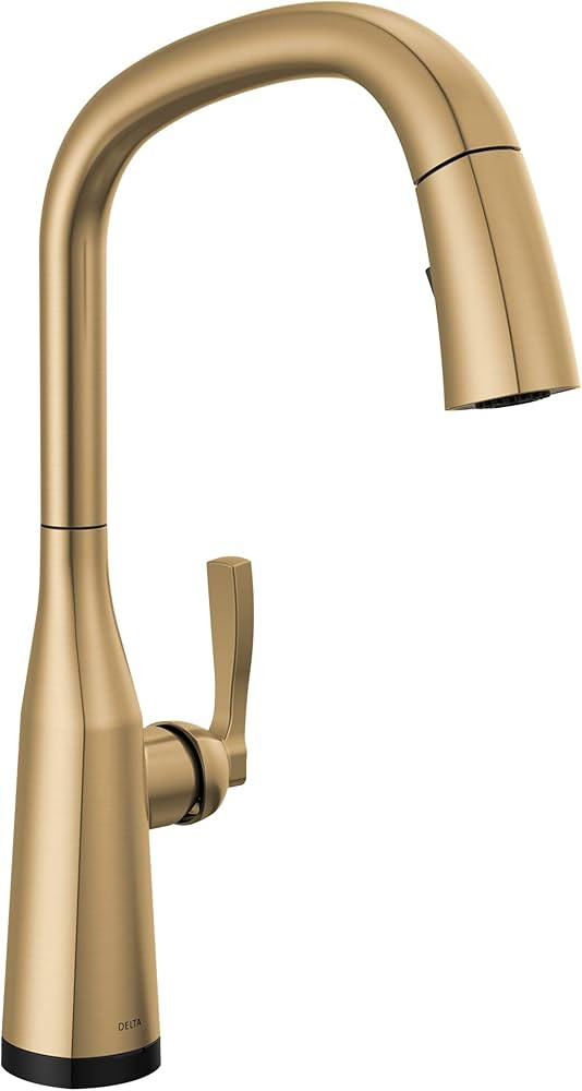 Delta Faucet Stryke VoiceIQ Touchless Kitchen Faucet with Pull Down Sprayer, Smart Faucet, Alexa ... | Amazon (US)