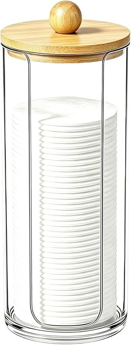Minimalist Nordic Style Shatterproof Jar with Large Capacity Organizer for Bathroom & Vanity, Sto... | Amazon (US)