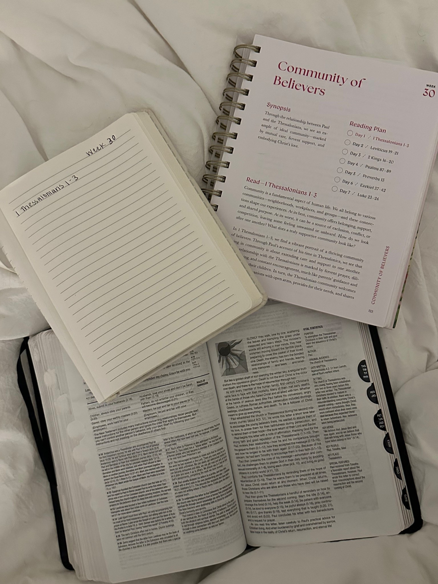 Bible study necessities 