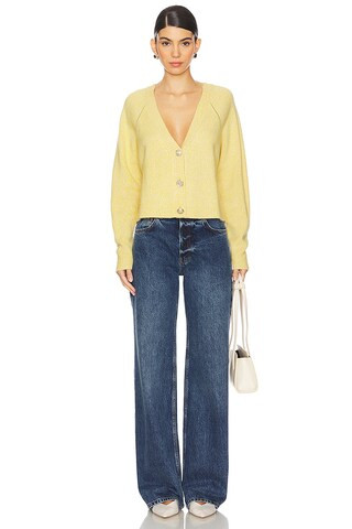 Carila Cardigan in Jaune | Revolve Clothing (Global)