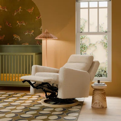 Sigi Pro Power Recliner and Swivel Glider with Power Adjustable Headrest and Lumbar Support | Perigold