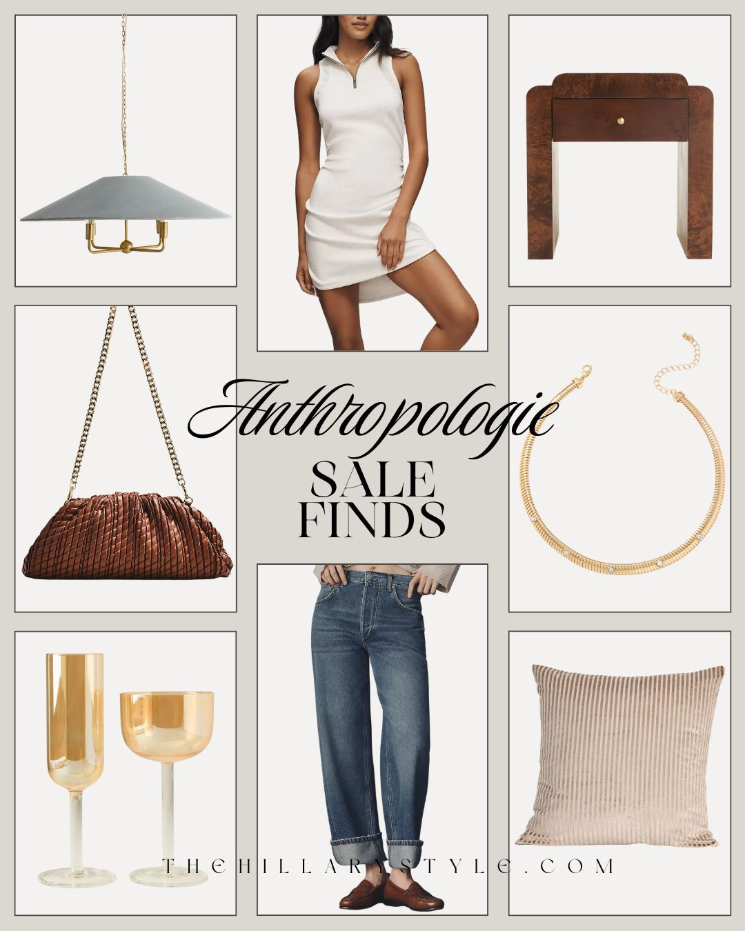 Anthropologie Sale Finds: The 2026 Home & Fashion Edit
Score the most-wanted pieces of the season with my top Anthropologie sale finds! From viral home decor like the Gleaming Primrose aesthetic to iconic wardrobe staples like dark wash denim and elevated basics, these are the items you'll want to snag before they sell out. This curation features the perfect mix of "Glamoratti" inspired accessories, quiet luxury essentials, and the latest "FunHaus" home trends like bold sculptural silhouettes and unique glassware. Whether you're refreshing your space with Neo Art Deco accents or building a capsule gym wardrobe with chic activewear, these end-of-season markdowns are too good to miss. Tap the heart to save these picks and get notified of further price drops!

#TheHillaryStyle #AnthroSale #AnthropologieHome #LTKsalealert #PinterestInspired #HomeDecorFinds #QuietLuxury #CapsuleWardrobe #AnthroFinds #LTKhome #SaleAlert #BohoChic #ModernDeco #FashionDeals #SpringTrends2026 

 

#LTKSeasonal #LTKHome #LTKSaleAlert