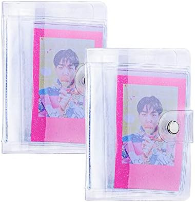 Ndsox 2 Pack 2 x 3 Mini Photo Album 36 Pockets One-Handed Portable Kpop Photo Card Holder Compati... | Amazon (US)