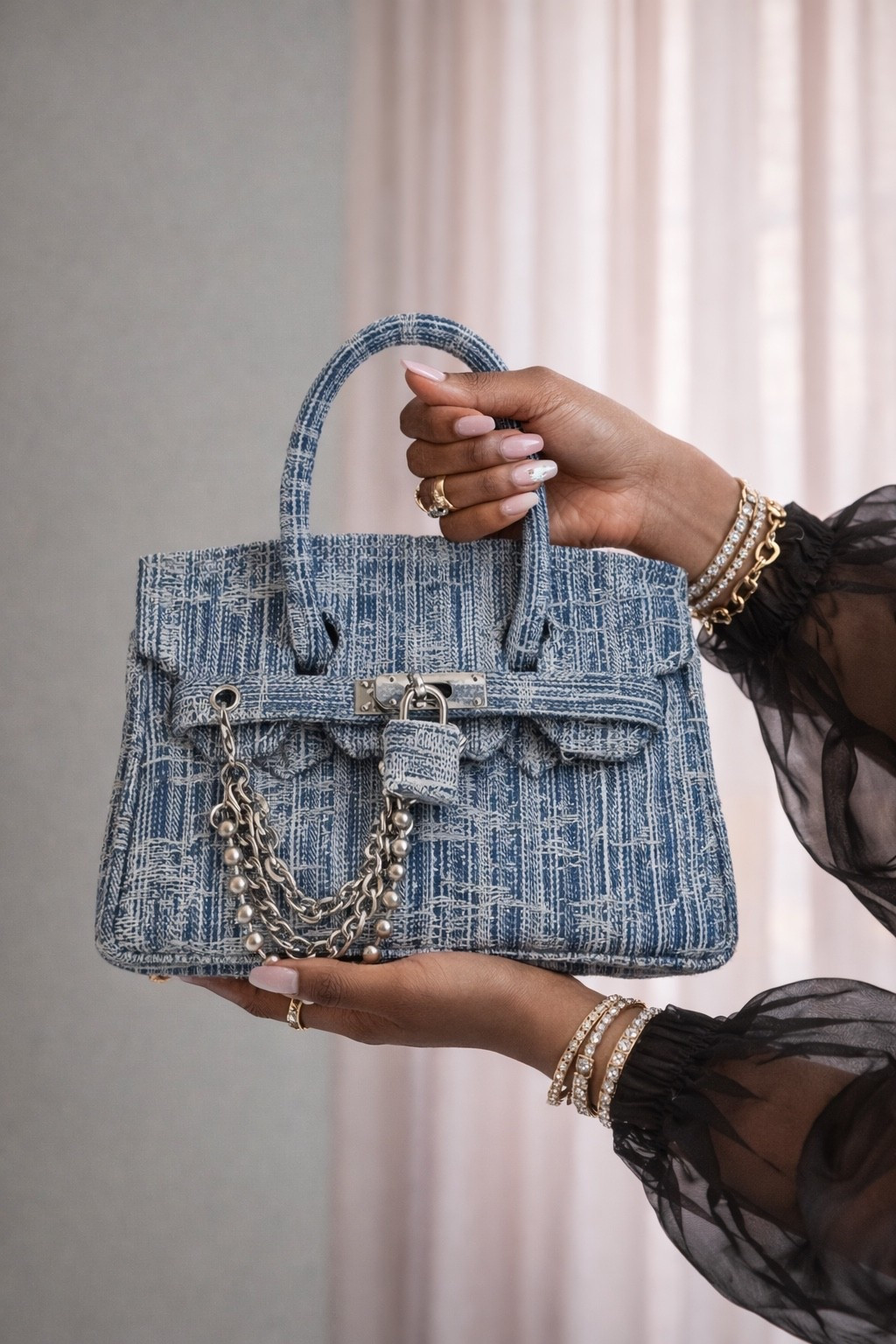 Blue Denim Luxe Handbag | Designer Inspired Style Finds


Amazon finds, denim bag, blue handbag, top handle bag, satchel bag, designer inspired bag, luxury look for less, affordable handbag, chic handbags, structured handbag, denim purse, blue purse, statement bag, elevated accessories, spring accessories, feminine style, classy outfit details, polished style, everyday handbag, fashion finds, Amazon fashion, Amazon handbags, trendy handbags, rich girl style, soft glam accessories, outfit inspo, neutral outfit accessory, elegant accessories, luxe for less, gift ideas for her