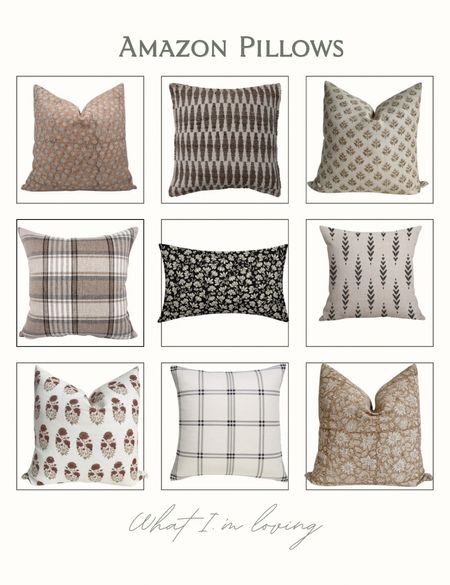 Amazon Affordable Pillows 

#LTKfindsunder50 #LTKhome #LTKsalealert