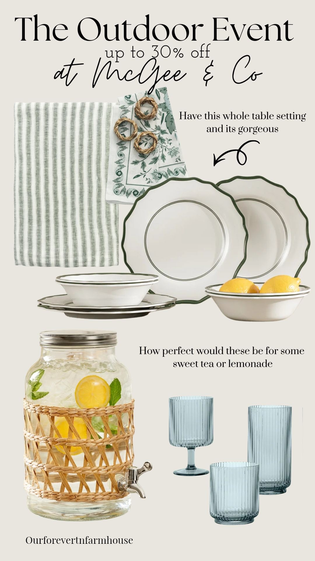 The pillows, decor, and table details I picked from McGee & Co have that timeless, designer feel that just doesn’t go out of style.

Bringing this back because their outdoor event is happening right now with up to 30% off, and it’s such a good time to grab pieces like these if you’ve been wanting to refresh your patio for spring.

Linking my favorites plus a few on my wish list. I wanted to make sure I shared this before the sale ends.  

@mcgeeandco 

#LTKSeasonal #LTKSaleAlert #LTKHome