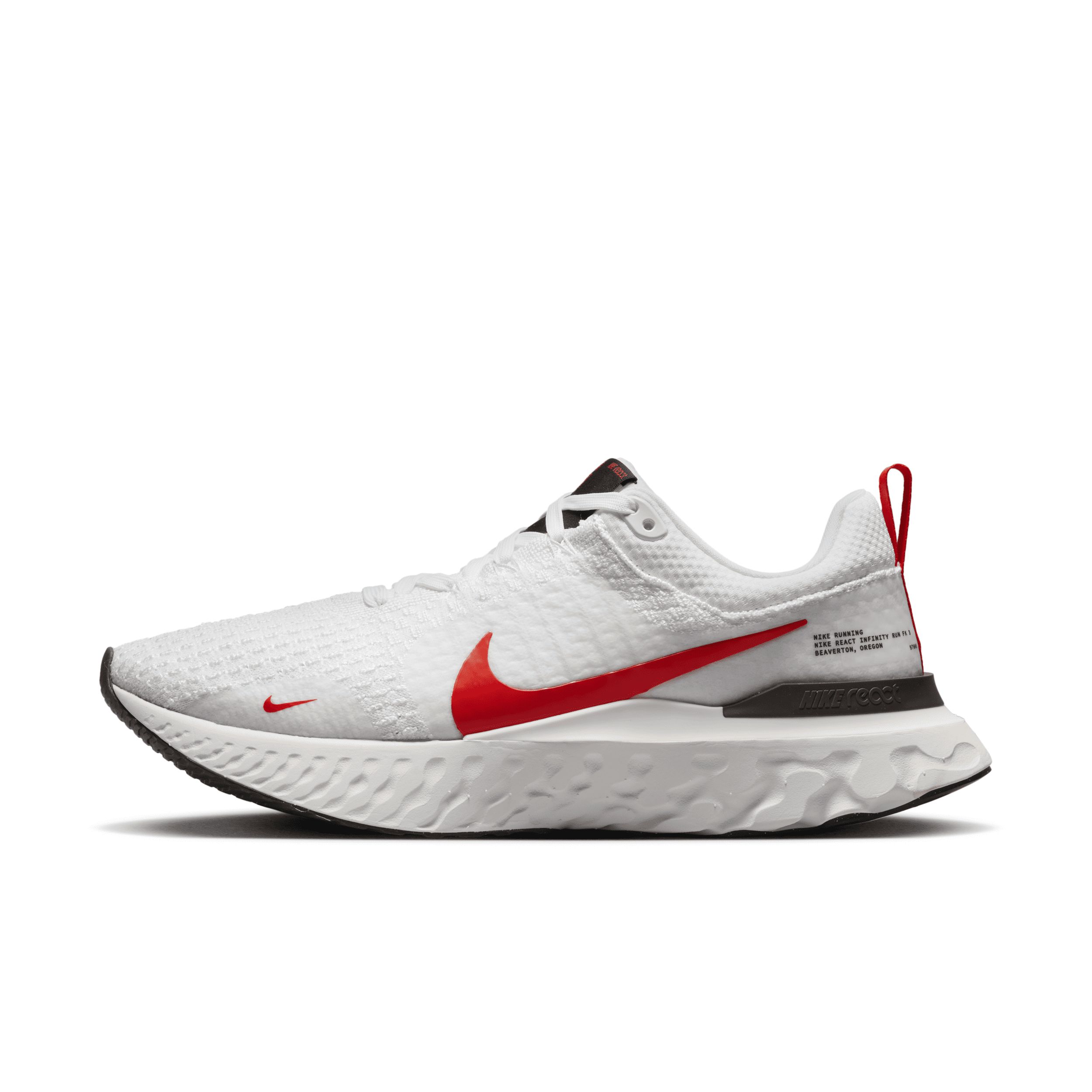 Nike Men's React Infinity 3 Road Running Shoes in White, Size: 11 | DZ3014-100 | Nike (US)