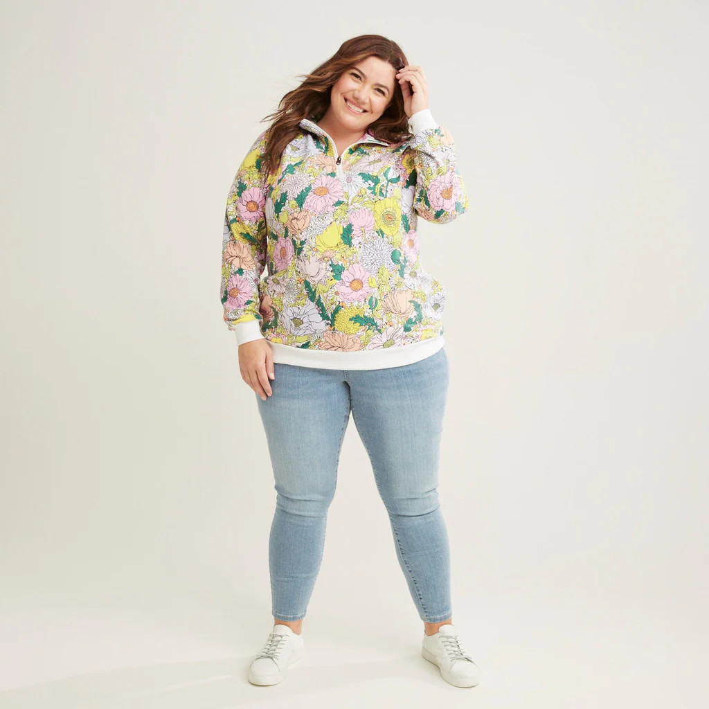 French Terry Pocket Pullover | Vera Bradley