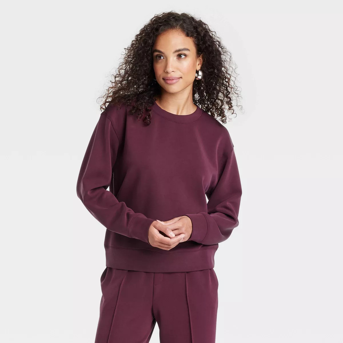 Women's Sandwash Pullover Sweatshirt - A New Day™ | Target