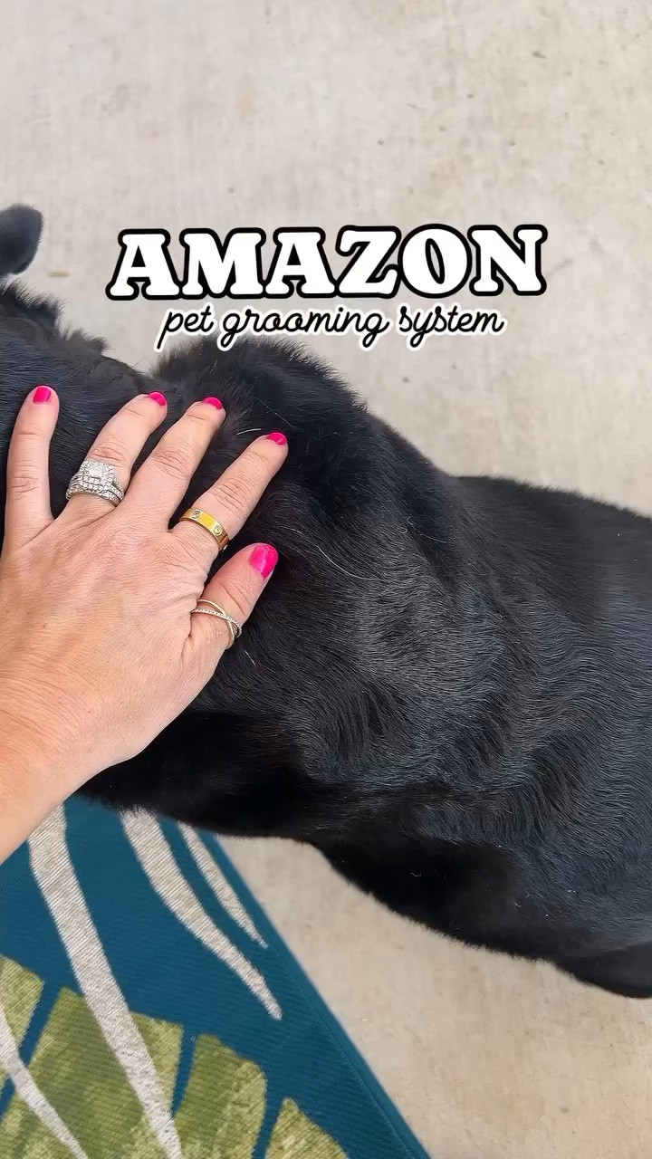 Pet grooming system from Amazon is on sale!!! It is amazing and really gets all the pet hair off so you don’t have to deal with the hassle of taking them

#LTKHome #LTKFamily