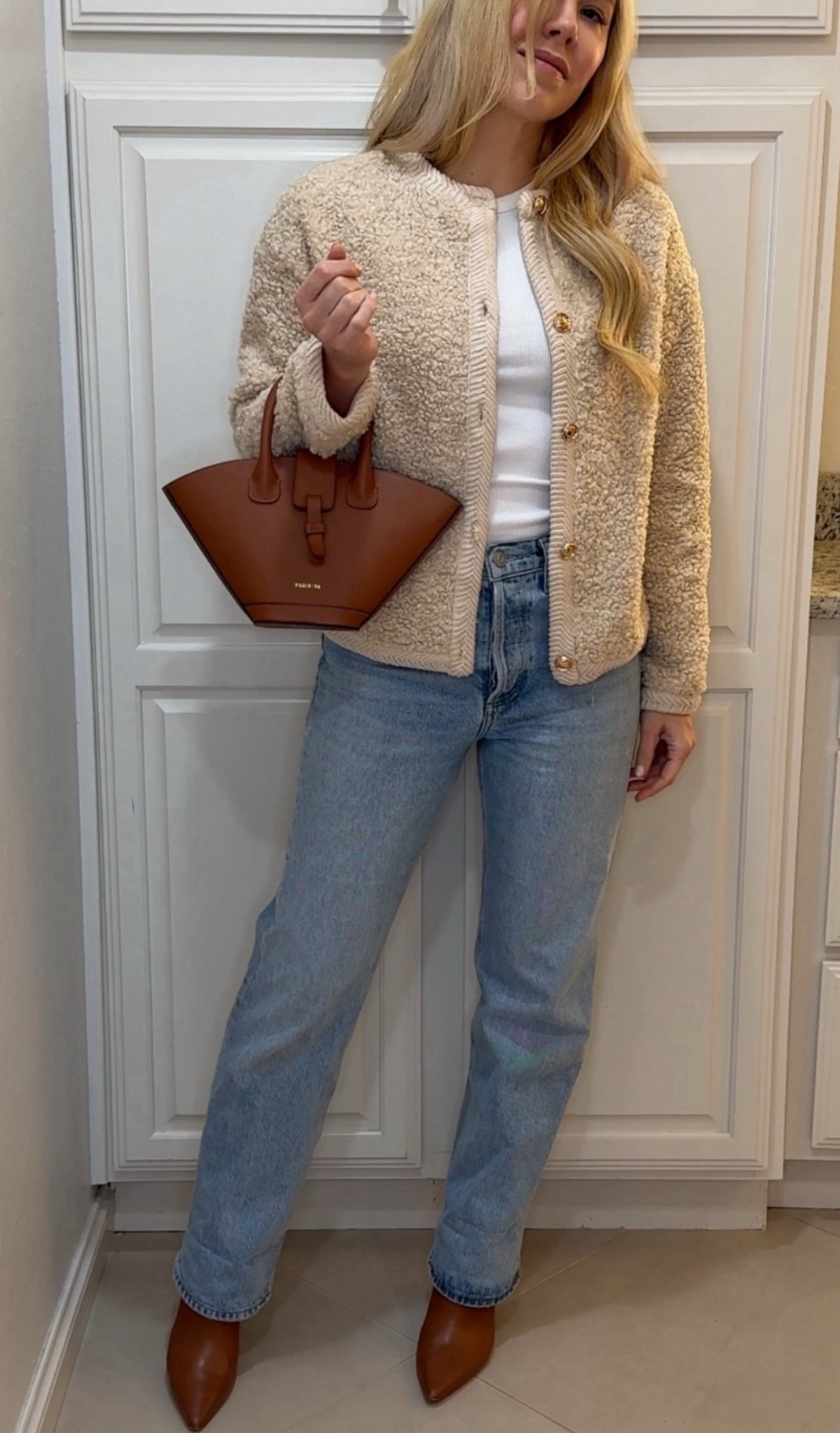 Cardigan 
Sherpa cardigan 
Agolde jeans 
#ltkitbag
#LTKShoeCrush #LTKStyleTip


#LTKFindsUnder50