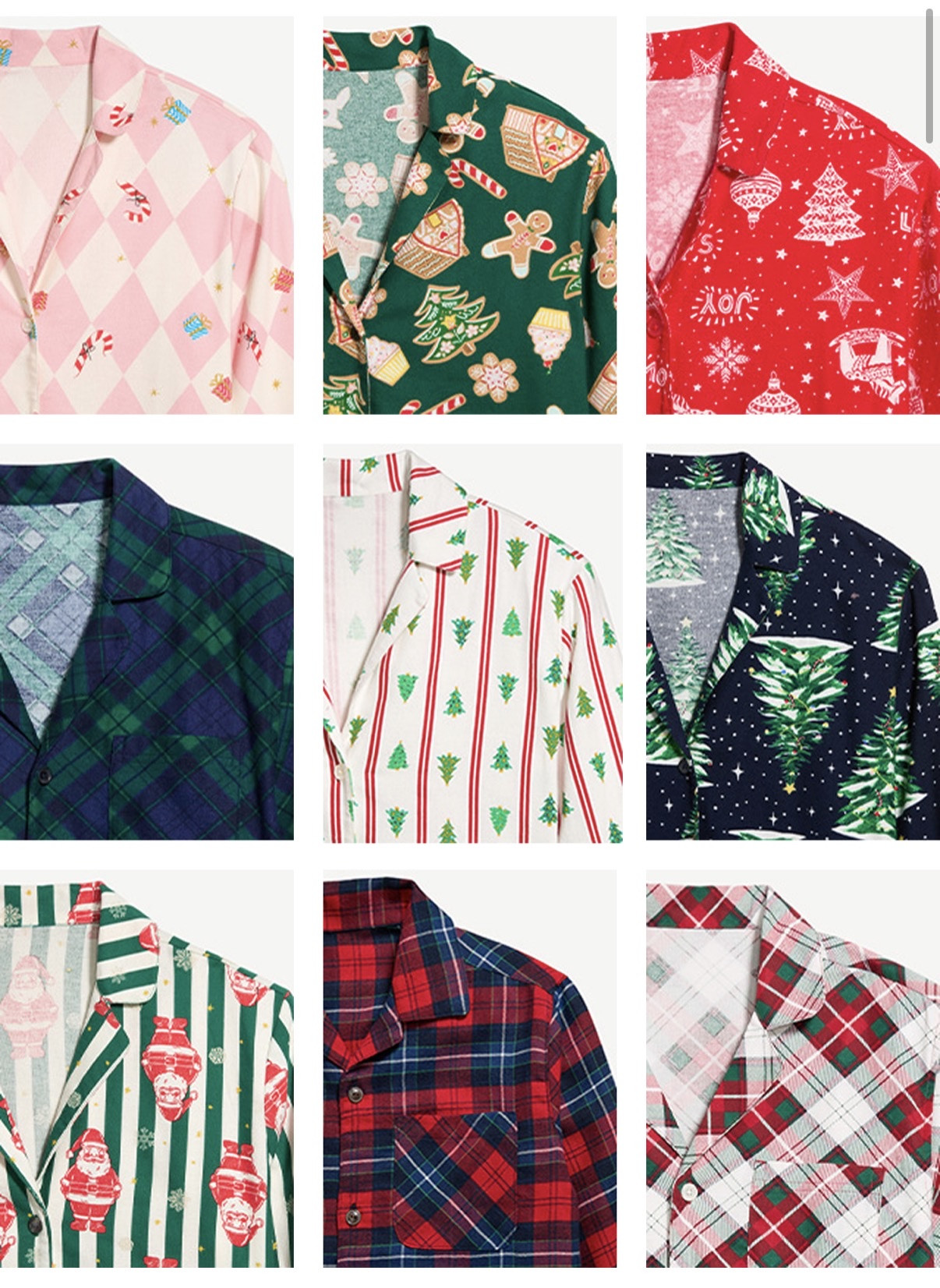 $18 Christmas Pajamas From Old Navy