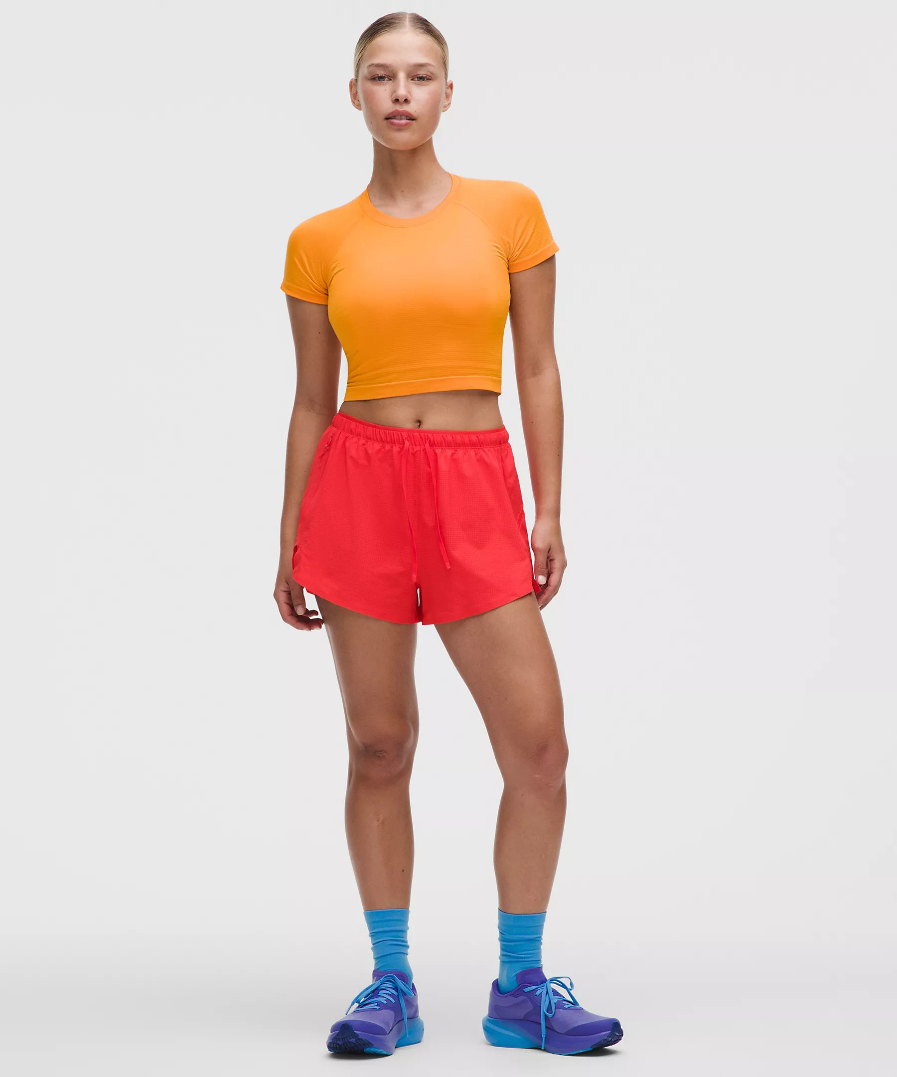 Swiftly Tech Cropped Short-Sleeve Shirt 2.0 | Lululemon (US)