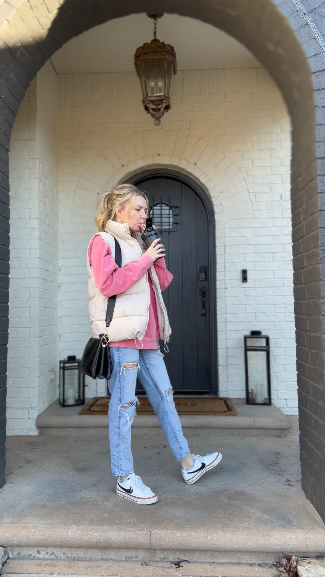 It’s Monday and I am ready to mom all week long! 

Vest is TTS, I ordered a small. 
Jeans are old but linking similar - American eagle is TTS for me.

#LTKVideo #LTKfamily