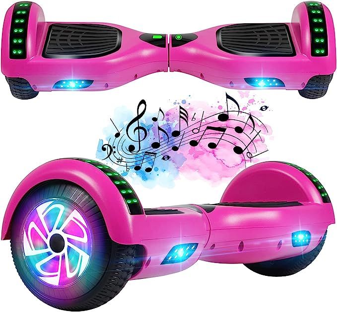 FLYING-ANT Hoverboard, 6.5 Inch Self Balancing Hoverboards with Bluetooth and Flashing LED Lights... | Amazon (US)